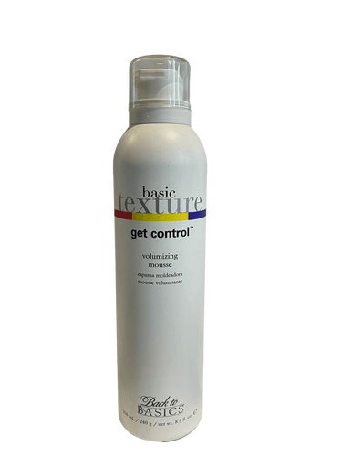 BACK TO BASICS_Get control volumizing mousse 250ml/240G_Cosmetic World